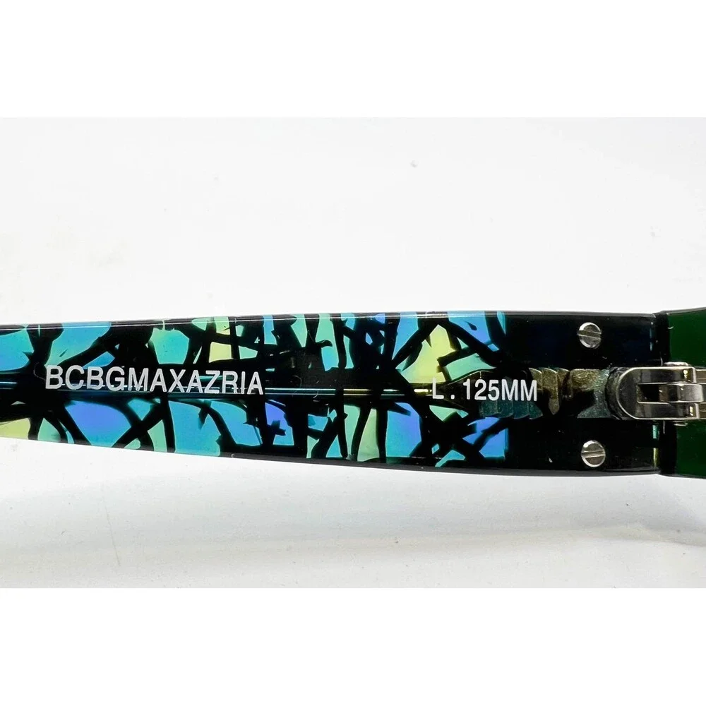 BCBGMAXAZRIA Eyeglasses Womens Green Forest Fabulous Square Frames 54-15-125
